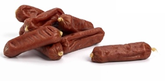 Picture of Dried Rabbit Sausages a Delicious Dog Treat